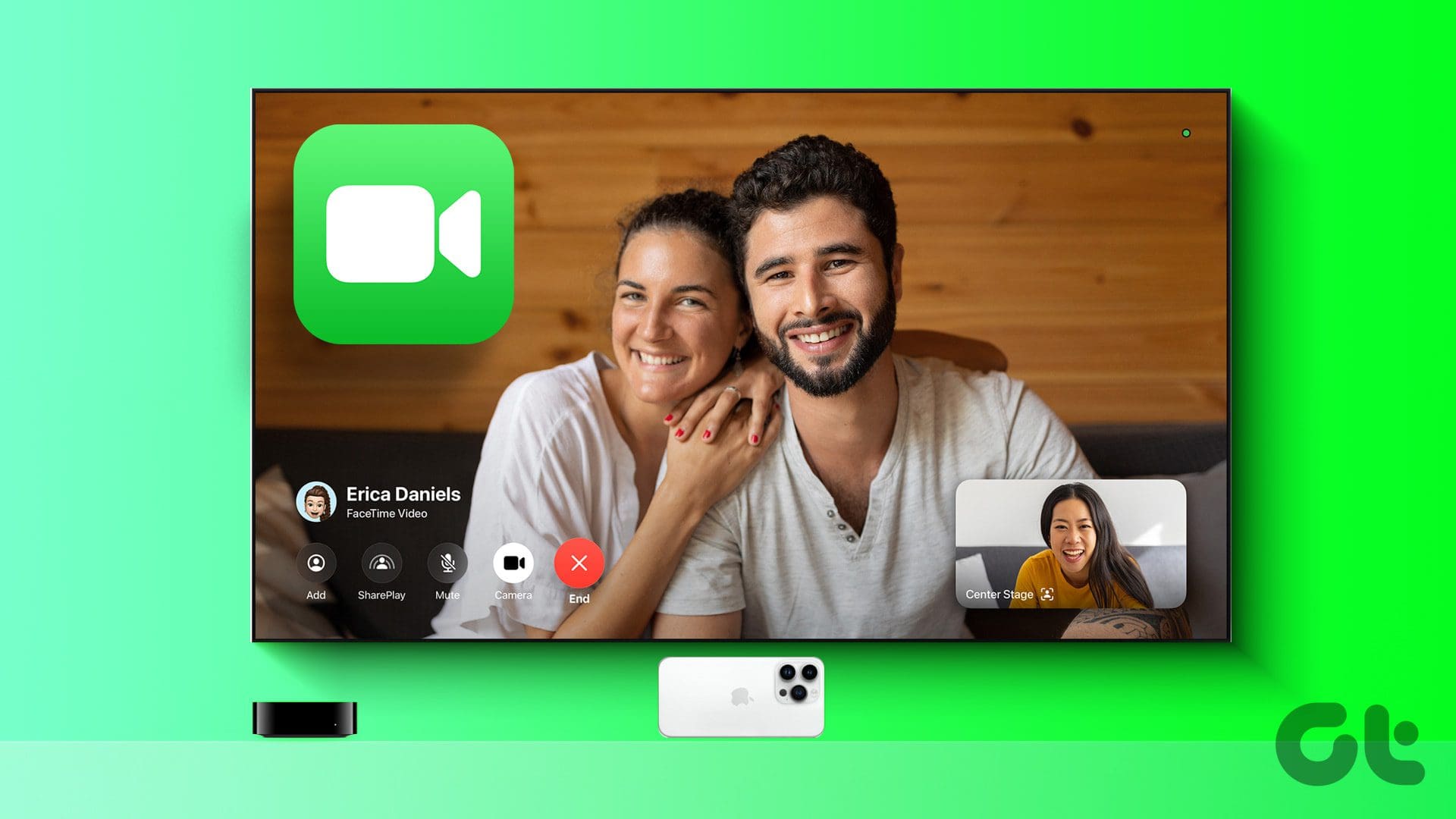 Utiliser FaceTime sur Apple TV 4K