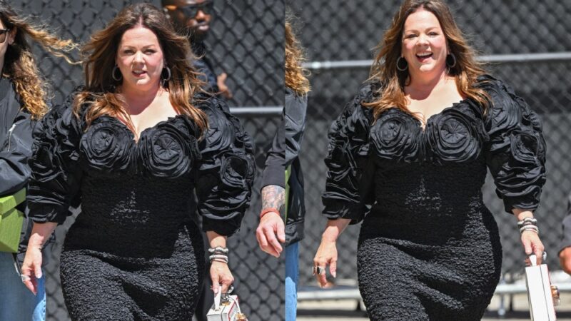 Melissa McCarthy réinvente la petite robe noire sur Jimmy Kimmel Live